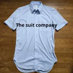 ザスーツカンパニーTHE SUIT COMPANY BD 半袖ニットシャツ 　M