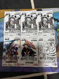 未開封ONE PIECEカードゲーム 頂上の強者パック、4周年パック他まとめ