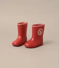 こどもビームス　キッズ レインブーツ レッド 13cm
