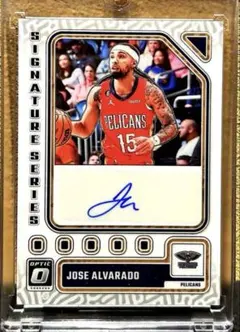 Jose Alvarado AUTO サイン Donruss Optic