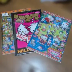 レア】サンリオ ハローキティ ご当地キティ クリアファイル3枚セット