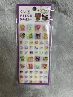 タイルシール　カットピースシール日焼けキティ