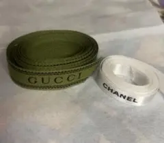 GUCCI CHANEL ラッピングリボン