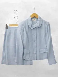 エムズグレイシー M'S GRACY ウール スカートスーツ 上下 セットアップ