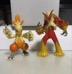 Pokémonモンコレ進化セット『アチャモ／ワカシャモ／バシャーモ』初期