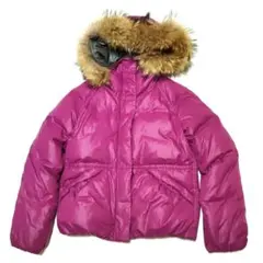 【極美品】Y2K archiveリアルファー ダウンコート クロップド丈