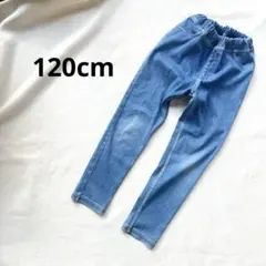 無印良品　デニムレギンス　120