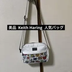 美品 Keith Haring ショルダーバッグ ホワイトのサムネイル