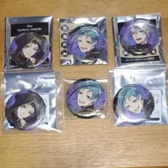 ツイステ オクタ アズール ジェイド フロイド 缶バッジ 式典服