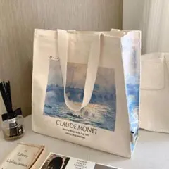 霧の中のウォータールー橋　トートバッグ　MONET