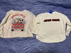 ミッキーマウス トレーナー 2点セット