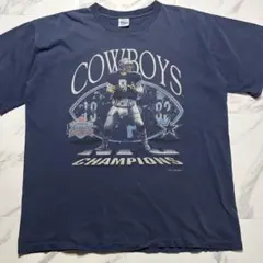 90s USA製 カウボーイズ NFL Tシャツ XL