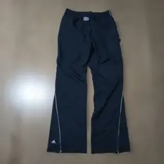 y2k00sアディダスadidas裾ロゴフレアパンツサイドラインジャージ