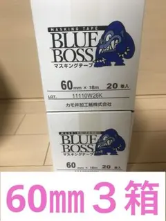 カモ井マスキングテープブルーボス24㎜2箱 - メルカリ