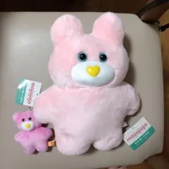 mojojojo BIGぬいぐるみ うさぎ、マスコットぬいぐるみ3 ピンク