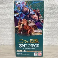 ONE PIECE カードゲーム OP-08 二つの伝説 未開封BOX テープ付 - メルカリ