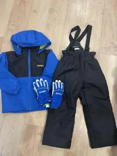 スノーボードウェア 上下セット110センチ