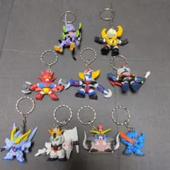 スーパーロボット大戦 熱血コレクション その他　フィギュアキーホルダー 9点のサムネイル
