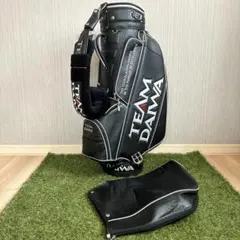 【トモタ様専用】DAIWA キャディバッグ オールレザー 6分割 ブラックのサムネイル