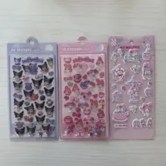 3D STICKERS サンリオ