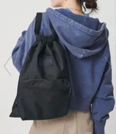 BEAUTY&YOUTH別注 JANSPORT ドロスト リュック 2WAY 黒のサムネイル