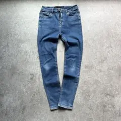 JEANASIS ジーナシス ストレッチスキニーデニムパンツ M
