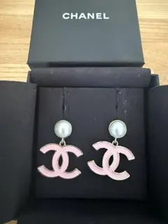 CHANEL CCマークピアス ピンク シャネルのサムネイル