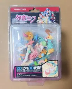 新品　未開封　初音ミク　ホビーストック　フィギュア　lol ミクモ