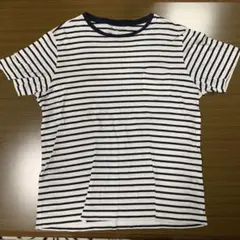 GLOBAL WORK ストライプ Tシャツ XL