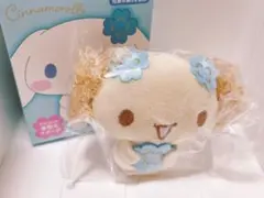 水色クローバーデザイン＊マスコットブローチ(シフォン)