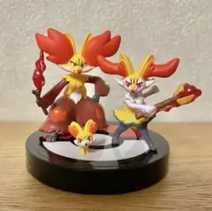 立体ポケモン図鑑XY フォッコ　テールナー　マフォクシー