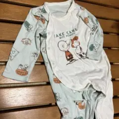 PEANUTS ベビー ロンパース スヌーピー カバーオール