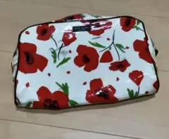 ケイトスペードニューヨーク　ポピー花柄　トラベルポーチのサムネイル