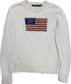 LAUREN Ralph Lauren 星条旗 ニット M archiveのサムネイル