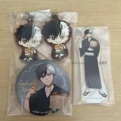 ウィンブレ　一番くじ　缶バッジ　アクスタ　ラバーチャーム　桜