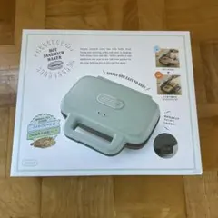 【Toffy/トフィー】 ホットサンドメーカー K-HS4 2枚焼き 保証書ありのサムネイル