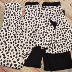 ディズニーコーデ　ダルメシアン柄　三姉妹（弟）