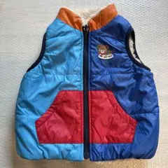 ミキハウス　リバーシブルベスト　80㎝