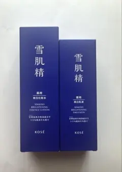 ☆激安☆ 新品 雪肌精 ブライトニング エッセンスローション & エマルジョンのサムネイル