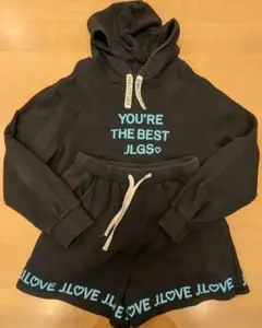 JENNI love パーカー ハーフパンツセット