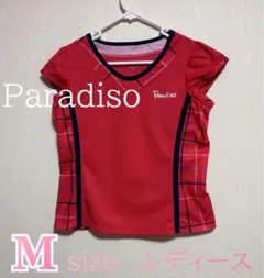 Paradiso テニスウェアハイパーレッド