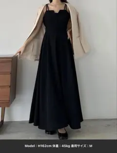 Louere デザインキャミワンピース