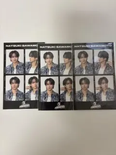 FANTASTICS ロト 澤本夏輝 フォトステッカー 3枚セット