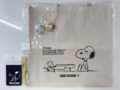 《匿名配送》ＳＮＯＯＰＹ タワレコグッズ トートバッグ等 ６点まとめ売り 新品