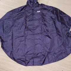 OUTDOOR フード付きレインコート・ポンチョ パープルのサムネイル