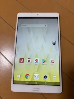 d-01J dtab ドコモタブレット　ホワイト