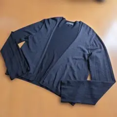 セオリー　カーディガン　トッパー　黒　サイズSのサムネイル