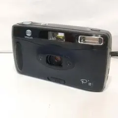 【動作確認済】MINOLTA p's コンパクトフィルムカメラ 外観△ レンズ◎ 動作◎》 Minolta P's ミノルタ コンパクト
