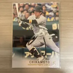 BBM 2025 2nd 近本光司 銀箔サイン 阪神タイガース