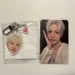 treasure ジョンファン トレカ 顔アクキー 2点セット